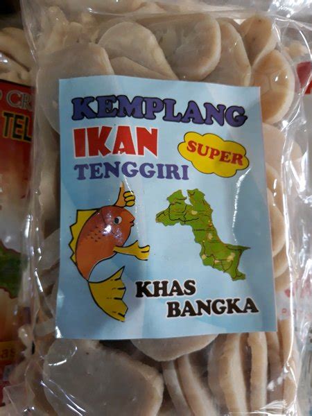 Jual Kemplang Kerupuk Mentah Ikan Tenggiri Mentah Super 500 Gr Khas