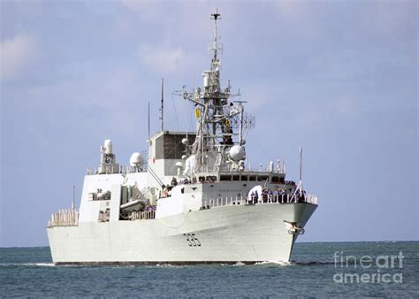 Canadian Navy Halifax Class Frigate Photograph By Stocktrek Images