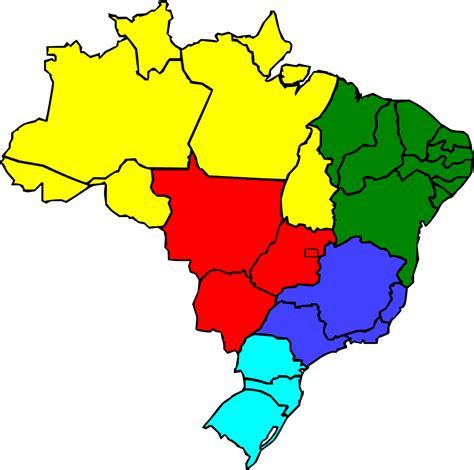 Brasil Geografia Mapa Gr Fico Vetorial Gr Tis No Pixabay