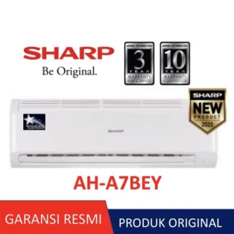 Jual AC Sharp 3 4 Pk Standar AH A07BEY AHA 07 BEY Unit Only