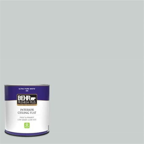 Behr Premium Plus Qt E Light French Gray Ceiling Flat Interior