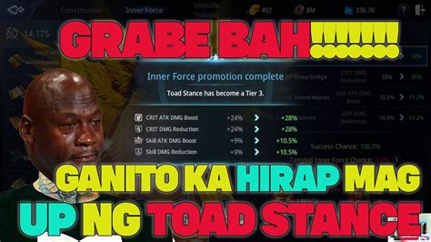 Mir Ganito Ka Hirap Mag Ups Ng Toad Stance Grabe Talga Par Youtube