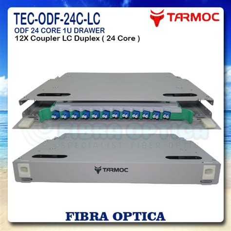 Jual Fiber Optic ODF OTB 24 Core LC Lengkap Rackmount ODF 24C LC