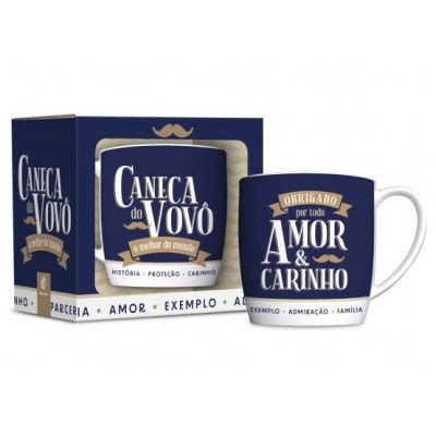 Caneca Porcelana Urban Ml Vov O Melhor