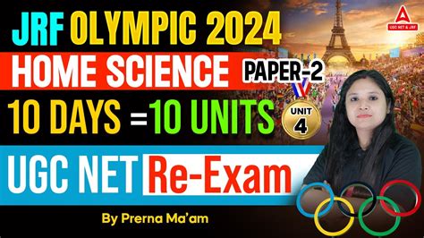 Ugc Net Home Science Unit Ugc Net Paper Home Science By Prerna Ma