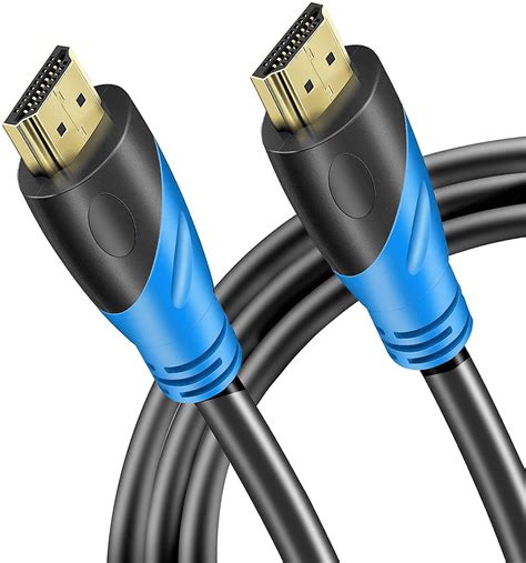 Rommisie 25FT 4K HDMI Cable, Gold Plated, Compatible with Xbox, PS4/PS5, Laptop, TV - Walmart.com