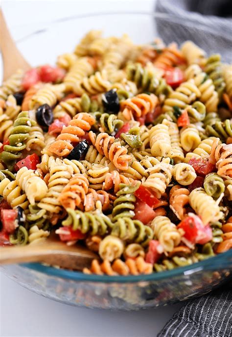 Garden Pesto Pasta Salad Recipe Fasci Garden