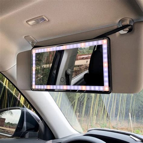 Glamdrive™ Ultra Bright Car Visor Vanity Mirror Best Led Magnifying Makeup Mirror Bodwellbeing