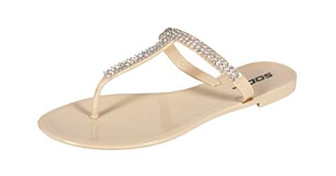 Nude T Strap Sandals CraftySandals