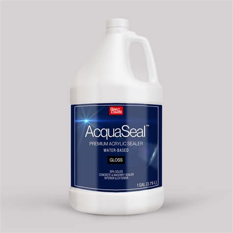 Direct Colors AcquaSeal Clear Water-based Gloss Ready-to-use Concrete
