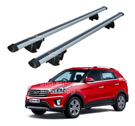 Kit Barras Aluminio Llave Portaequipaje Hyundai Creta 17 18