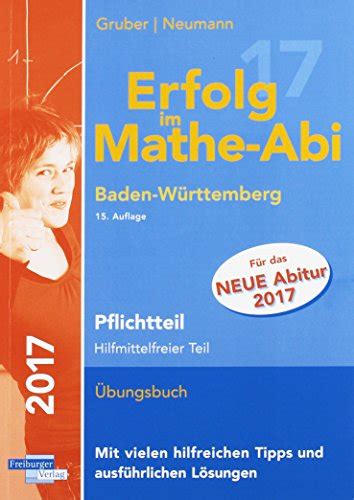 Erfolg Im Mathe Abi Baden W Rttemberg Pflichtteil