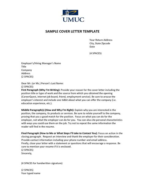 Cover Letter Conclusion Paragraph Example Cover Letter Closing