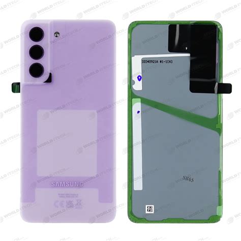 Vitre arrière Violet Lavande OFFICIELLE Samsung Galaxy S21 FE 5G G990B