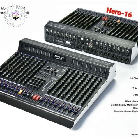 Jual MIXER ASHLEY HERO 16 HERO 16 ORIGINAL Jakarta Barat Trimulti