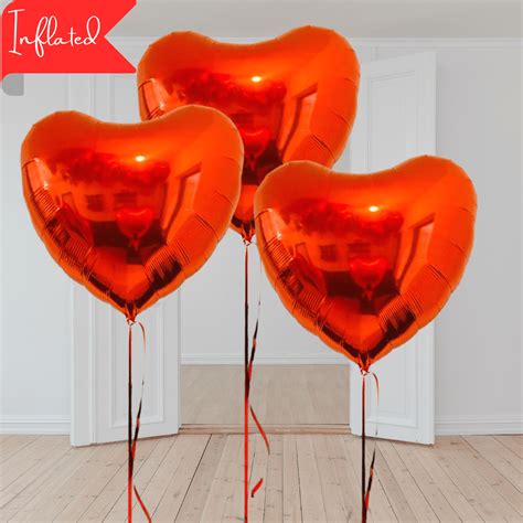 Red Heart Balloons