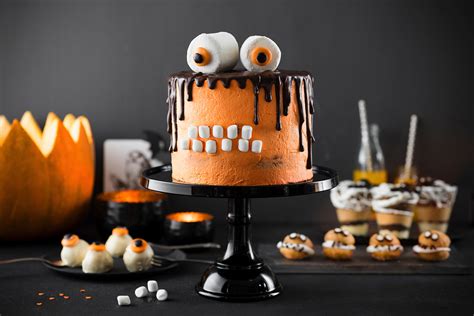 Monstertorte Rezept Halloween Snacks Torte Selber Machen