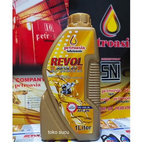 Jual Oli Mobil Ukuran L Revol Super S Sae W Petroasia Base Oil