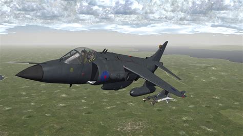 Sea Harrier Frs Twin Aim 9 Mounts Thirdwire Strike Fighters 2