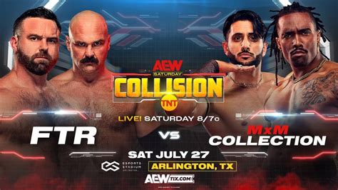 Cartelera AEW Collision Battle Of The Belts XI 2024 En Vivo