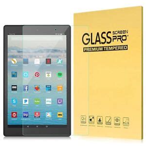 HD Tempered Glass Screen Protector For Amazon Fire HD 10 Tablet 10 1