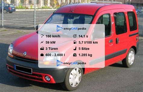 Renault Kangoo Dti Technische Daten Leistung