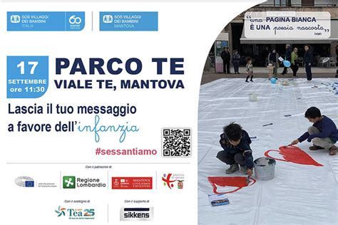 Mantova Nuova Tappa Anniversario Anni Sos Villaggi Dei Bambini