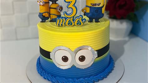 Introduzir 122 Imagem Bolo De Dois Andares Dos Minions Br