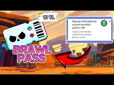 95 İNDİRİMLİ BRAWL PASS NASIL ALINIR BRAWL STARS YouTube