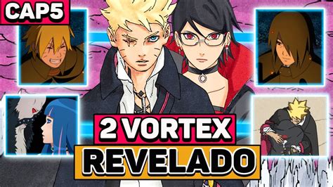 NARUTO É O ALVO DE JURA BORUTO E SARADA SÃO OS DOIS VORTEX AZUIS