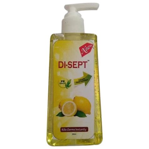 Lemon Hand Sanitizer For Kills Germs Instantly Packaging Size 250 Ml At Rs 605 In Mumbai