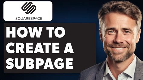 How To Create A Subpage In Squarespace Full Guide Youtube