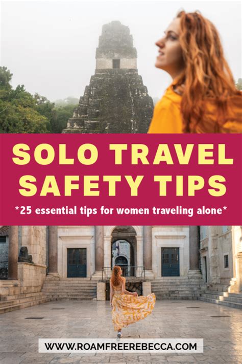 25 ESSENTIAL Solo Female Travel Safety Tips For Any Woman Traveling