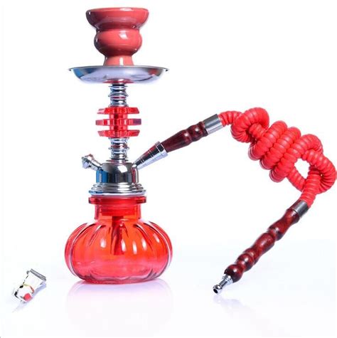 2020 Hookah Shisha Bong Smoking Pipe Set Cool Mini Beautiful Arab Stem Hookah Glass Vase 10