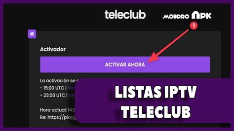 TeleClub Listas IPTV M3U GRATIS Actualizadas 2022