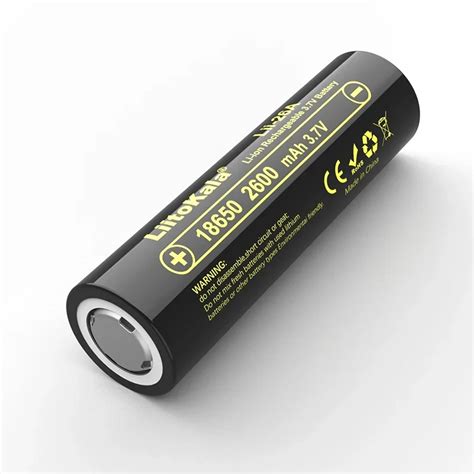 Liitokala Lii 26a Li Ion 3 7v 4 2v 2600mah 18650 Rechargeable Battery