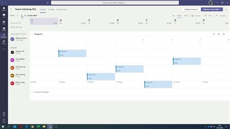 MS Teams Schulung Schichten Zuweisen In Teams 10 04 Teams Schulung