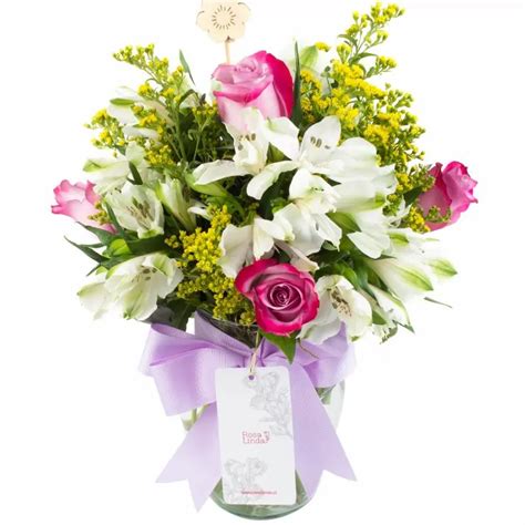 Arreglos Florales Con Astromelias Floreria Rosalinda