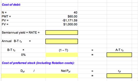 Solved A Calculate The Cost Of Each Capital Component