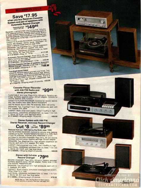 Vintage 80s Home Stereo Systems Personal Stereos Tv Sets And More