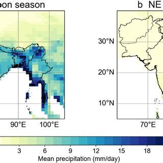 Mean Precipitation In Mm Day From The CHIRPS Dataset For Period 1993 To