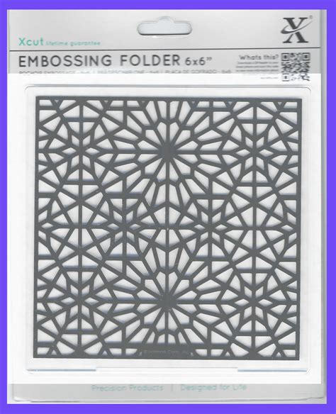 Xcut Emossing Folder Moroccan Star X Xcu Docrafts Universal