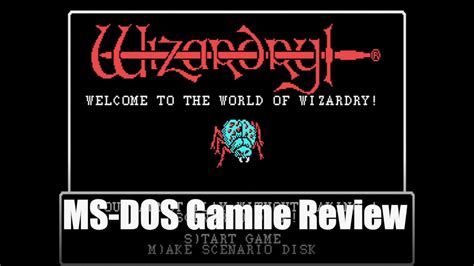 Wizardry Proving Grounds Of The Mad Overlord Ms Dos Game