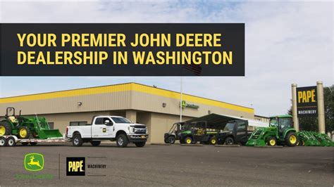 Pap Machinery Your Premier John Deere Dealer In Washington Youtube