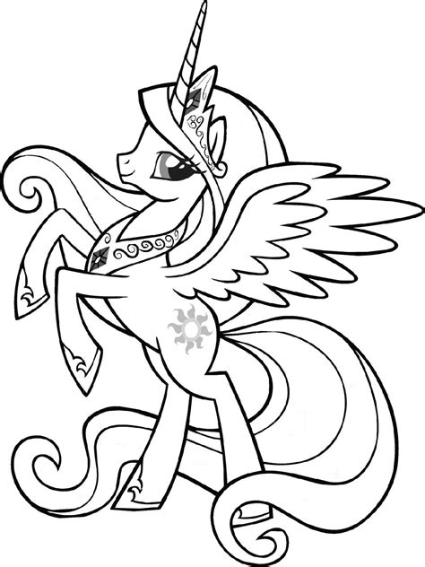 Cute My Little Pony Coloring Pages | 101 Activity