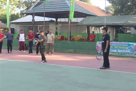 Open Turnamen Tenis Lapangan Dandim Mataram Cup Resmi Di Buka