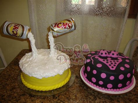 T Nia Almeida Bolos Bolo Cha De Lingerie E Cerveja