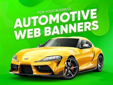 Automotive banners design for your business | Upwork