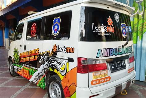 Keren Sd Muhammadiyah Solo Launching Ambulansmu Bersama Lazismu