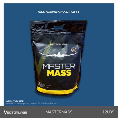 Jual Vectorlabs Master Mass Lbs Gainer Weight Gainer Shopee Indonesia